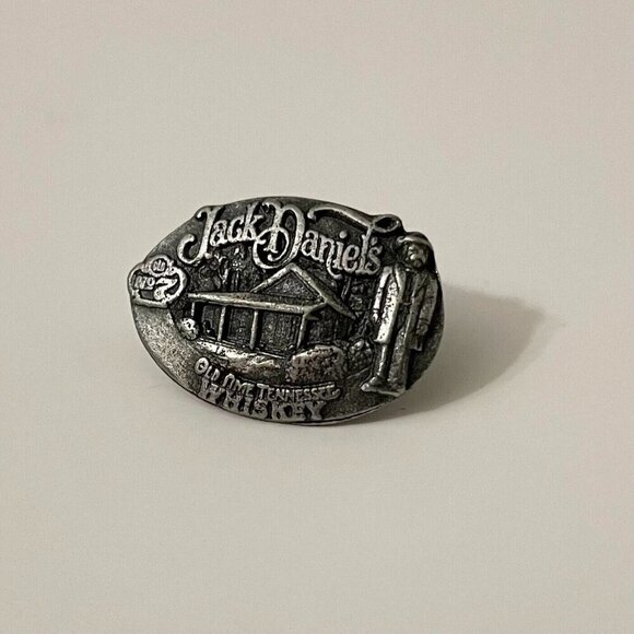Vtg Jack Daniels Tennessee Whiskey Old No 7 Pin - Picture 2 of 8